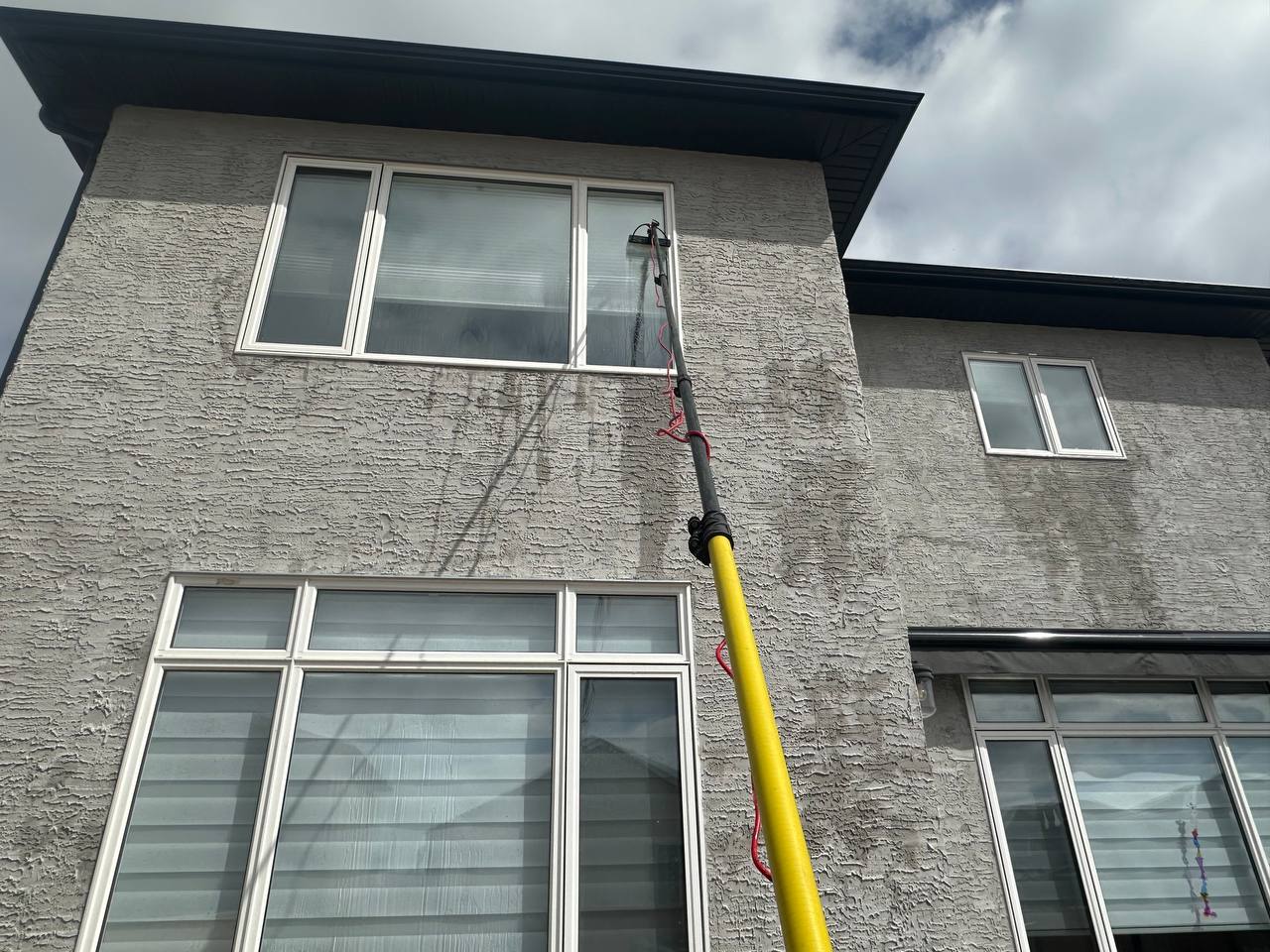 Window Guys equipment used for exterior cleaning